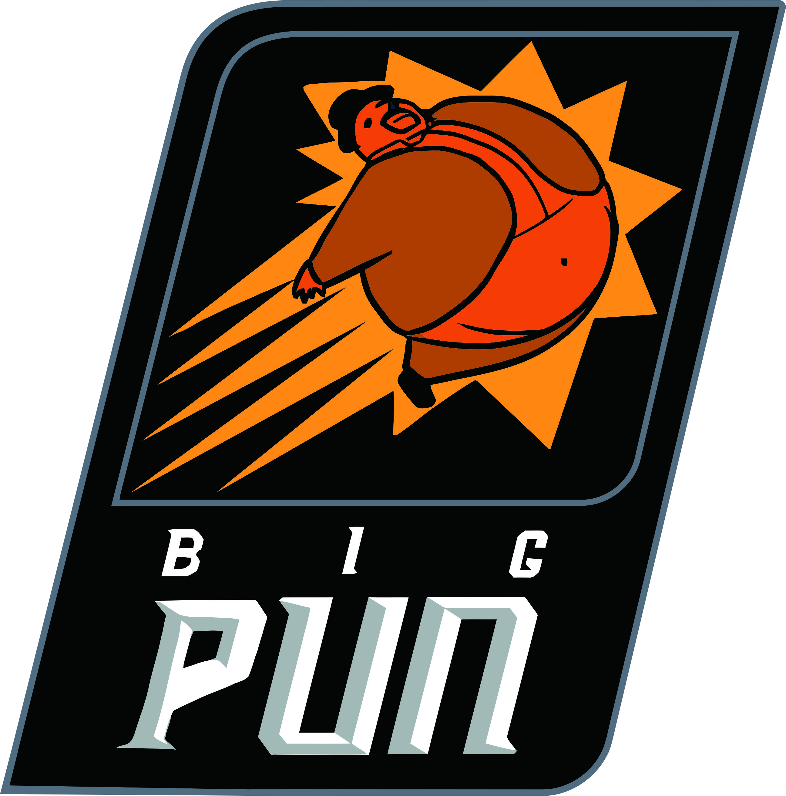 Phoenix Suns Big Pun Logo DIY iron on transfer (heat transfer) Phoenix Suns Big Pun Logo DIY iron on transfer (heat transfer)